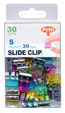Multi-Colored Slide-Clips - Small